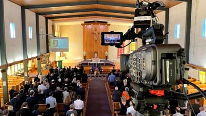 Funeral live streaming