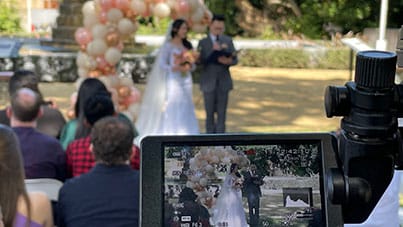 Wedding live stream